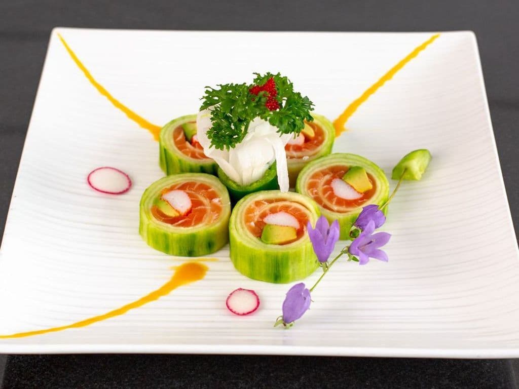 Salmon Salad Roll