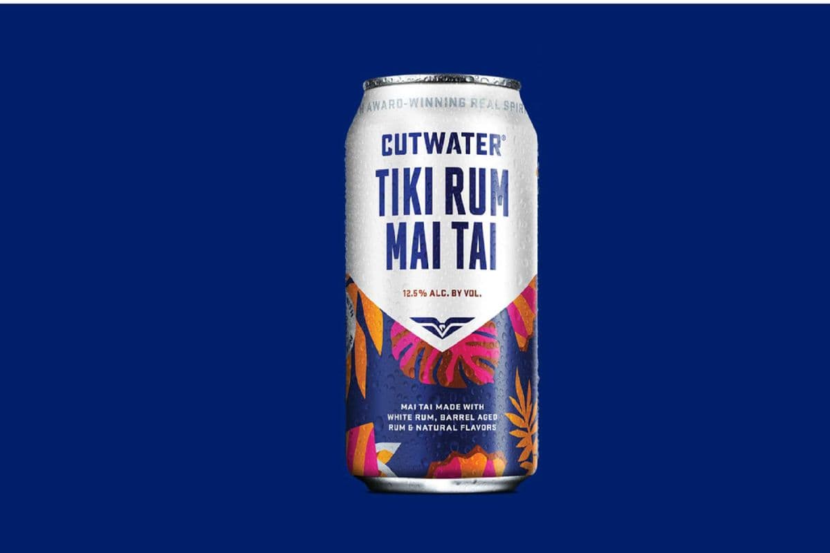 Cutwater Rum Mai Tai 12.50% (4 x 355 ml can)