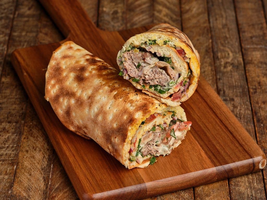 Kebab Wrap in Tanur Naan