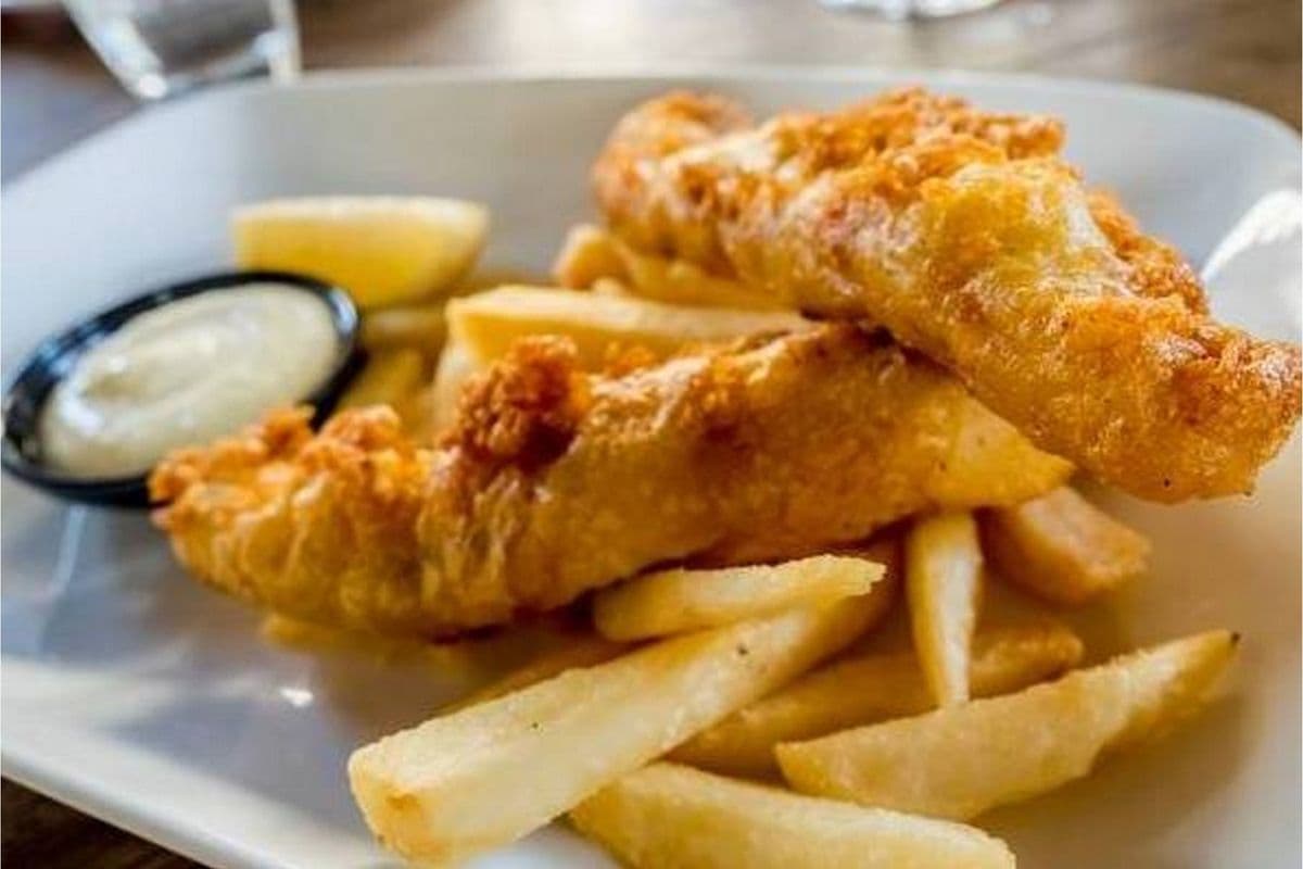 Haddock (2 pcs) with Chips