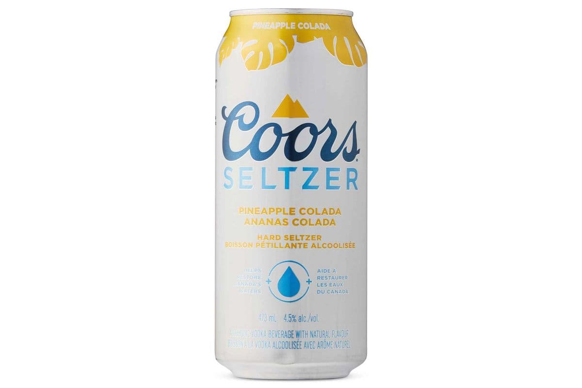 Coors Seltzer Pineapple Colada (1 x 473ml)