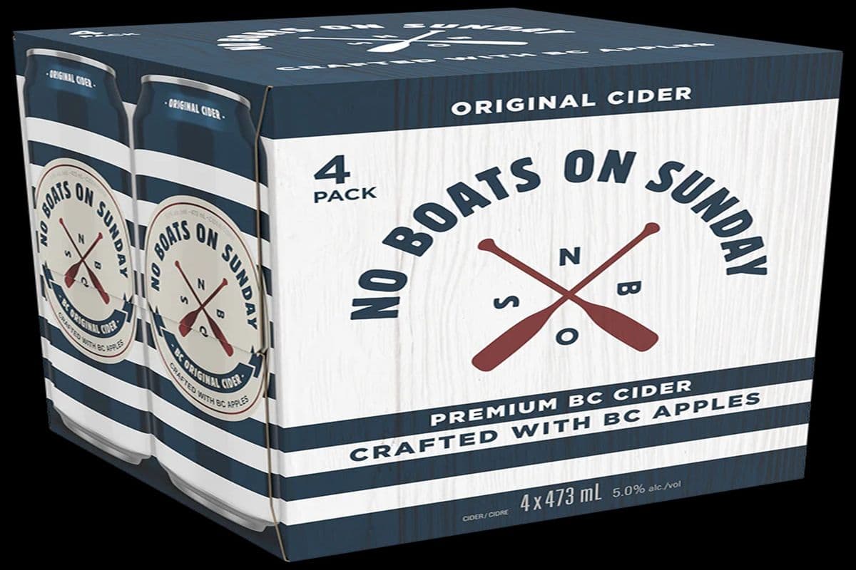 No Boats on Sunday Cans (4 x 473ml)