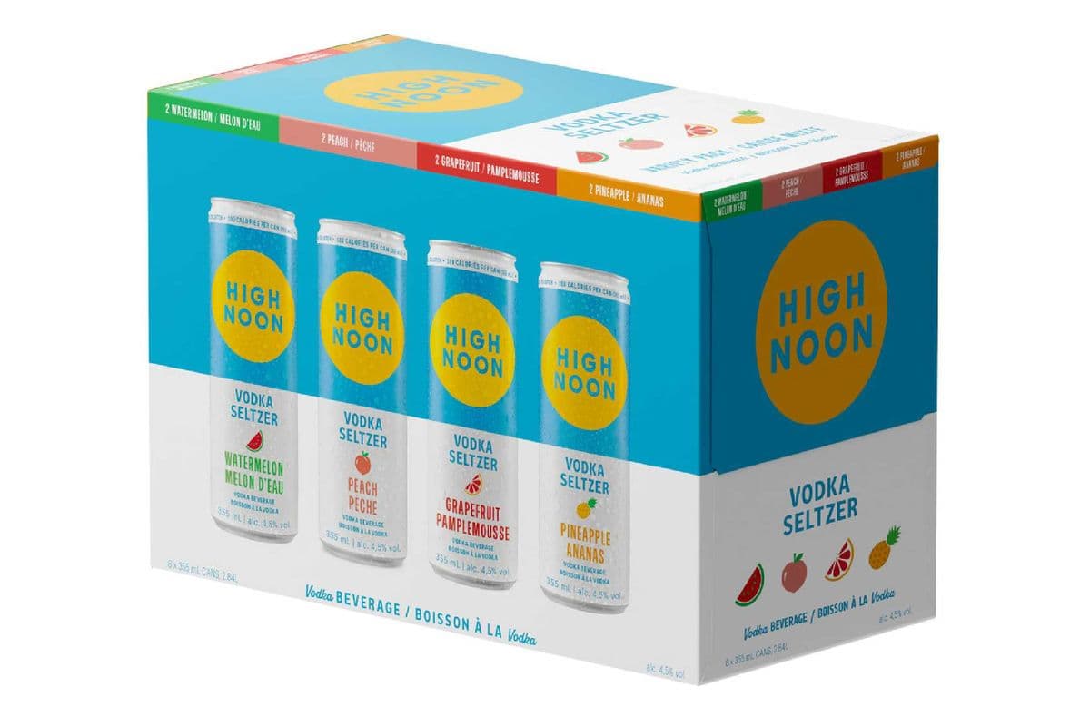 HIGH NOON VODKA VARIETY (8 x 355ML)