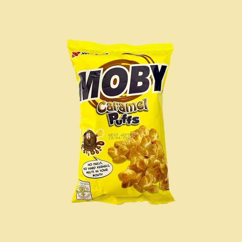 Moby Caramel Puffs 90g