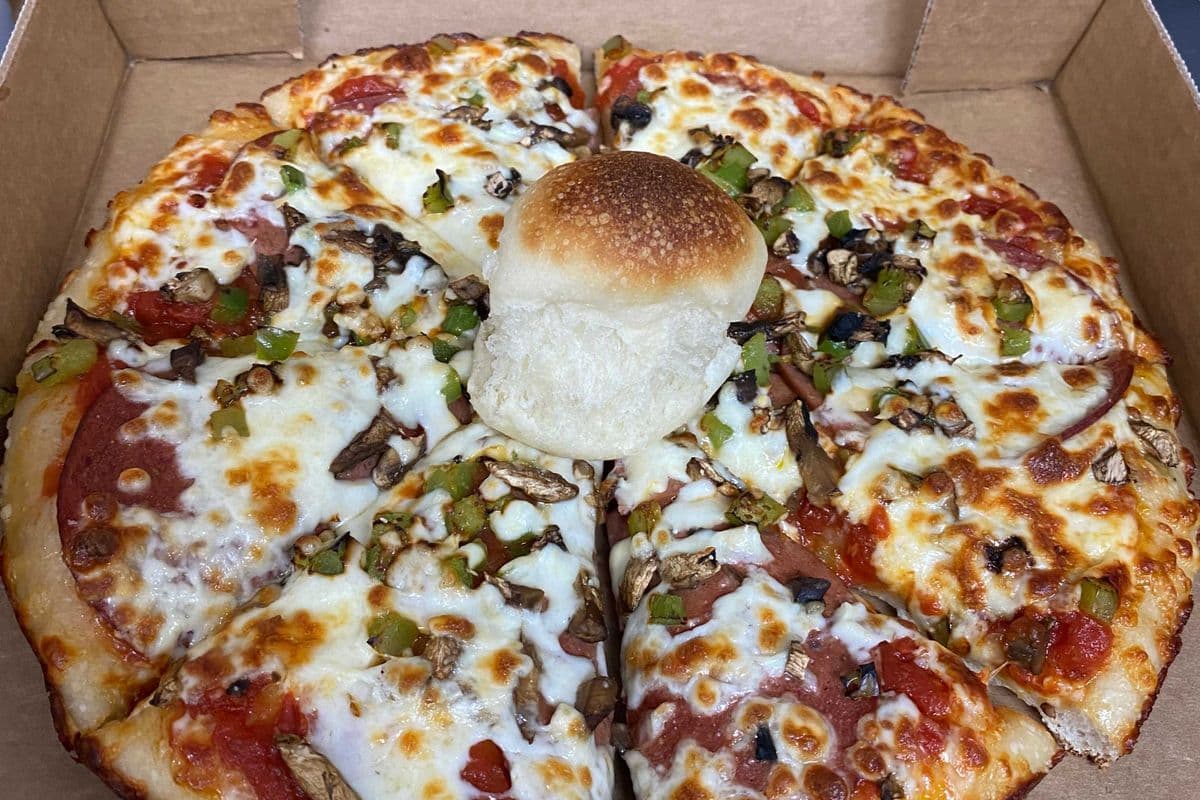 12" Build Your Own Three-Topping Pizza