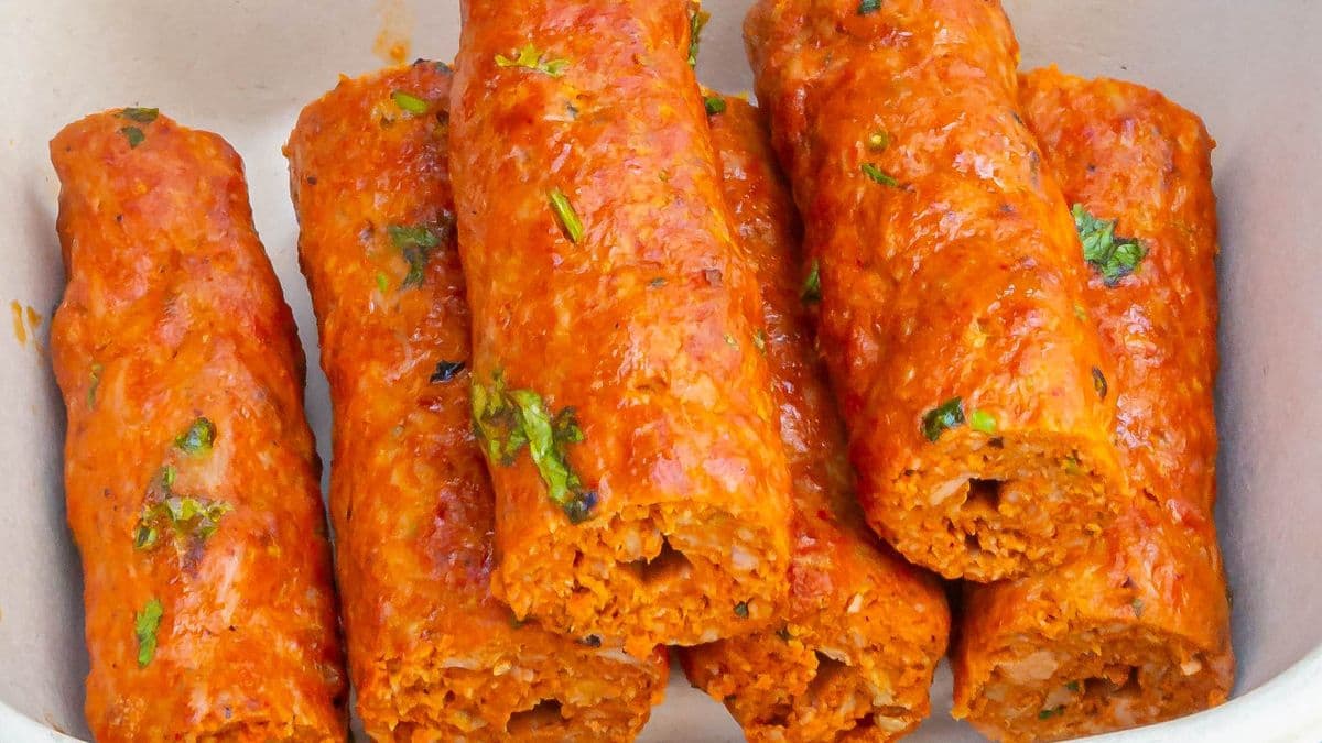 Lamb seekh kebab