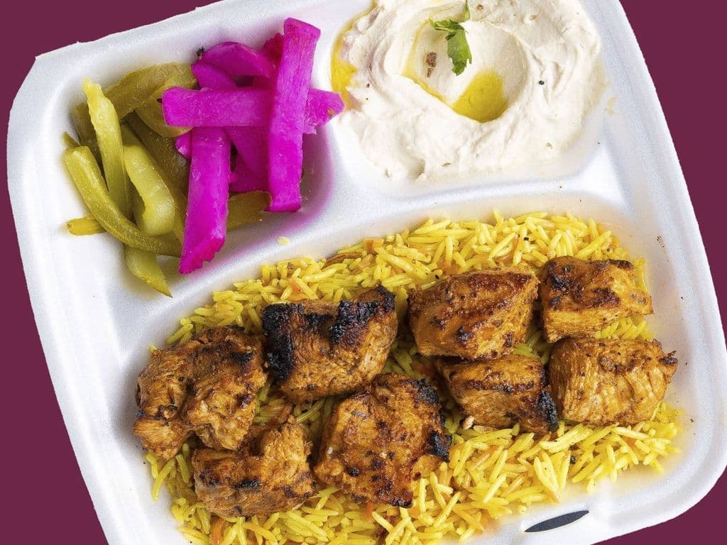Shish Tawouk Plate