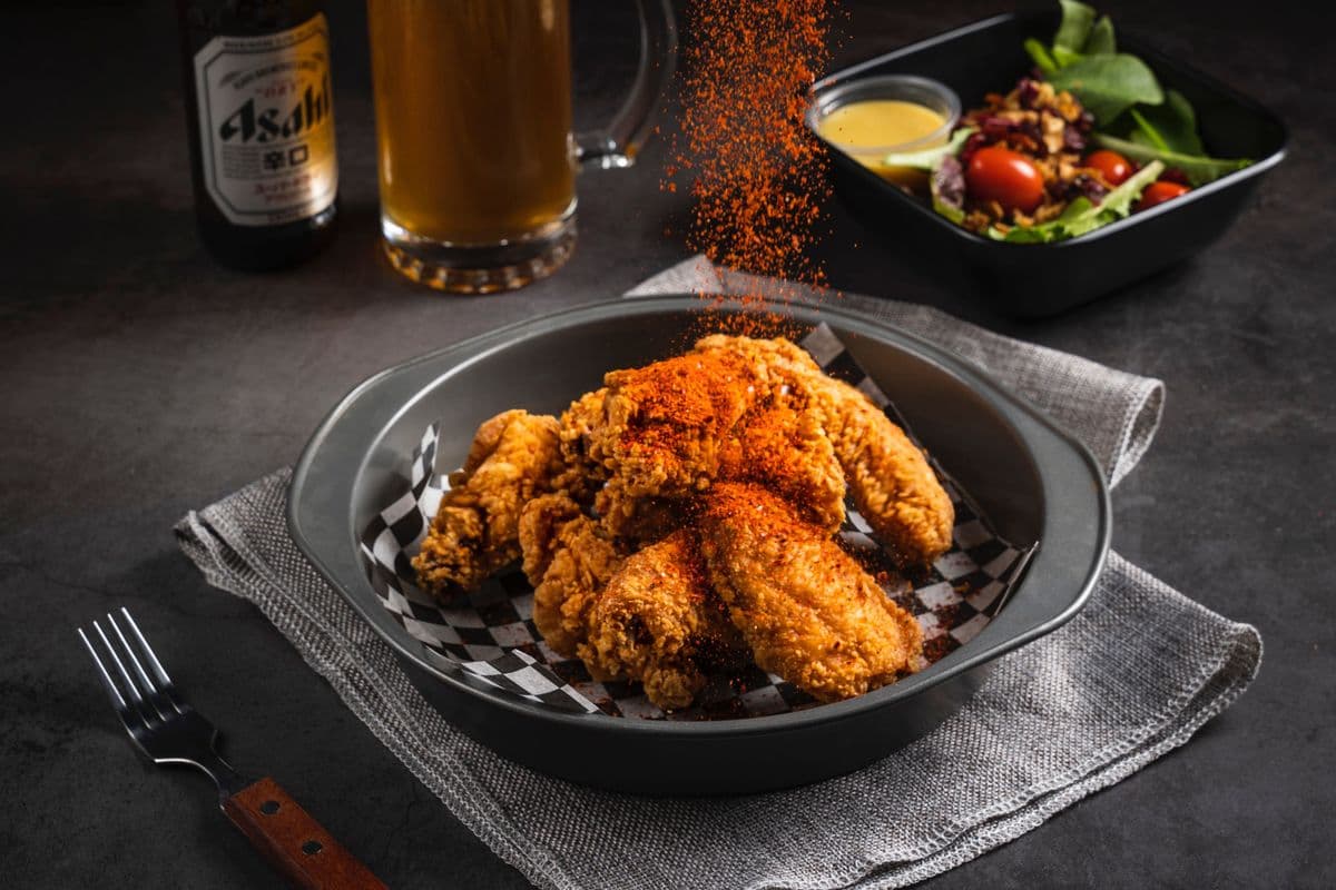Fried Chicken Wings (5 pcs)