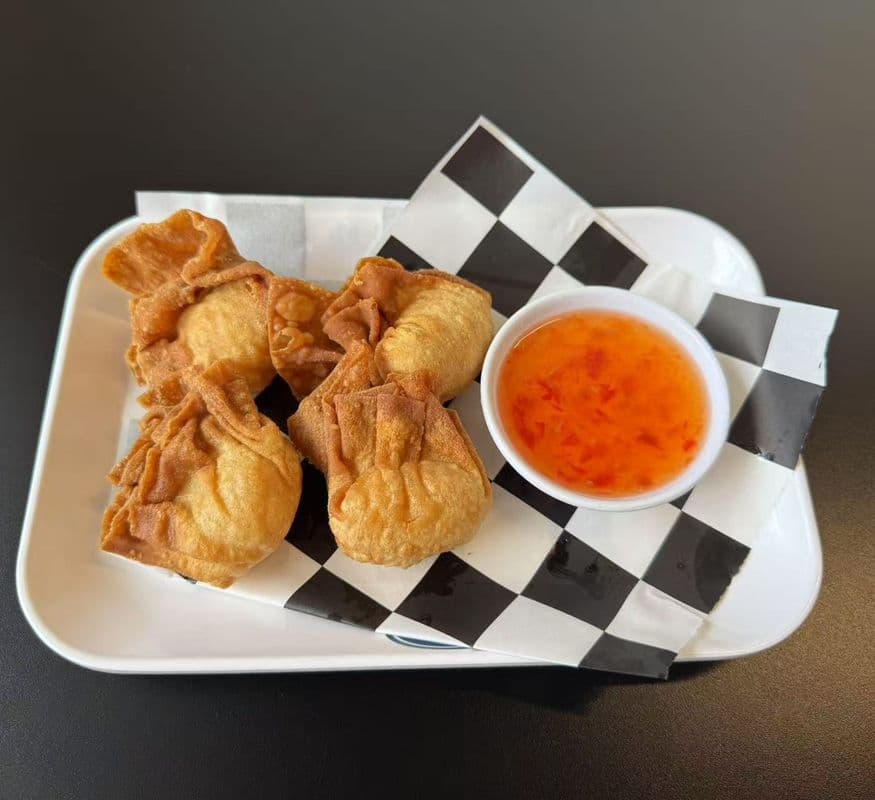 S14 Wontons frits aux crevettes 酥炸大虾云吞
