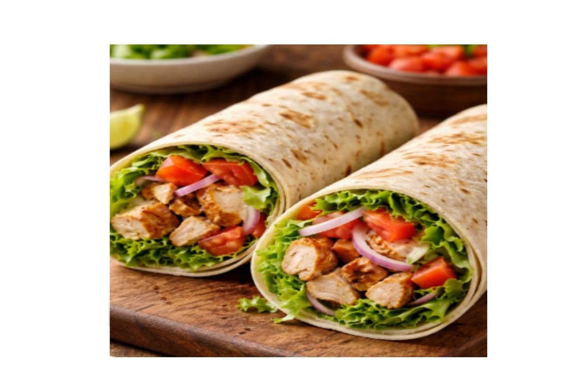 Two Chicken Wraps Combo
