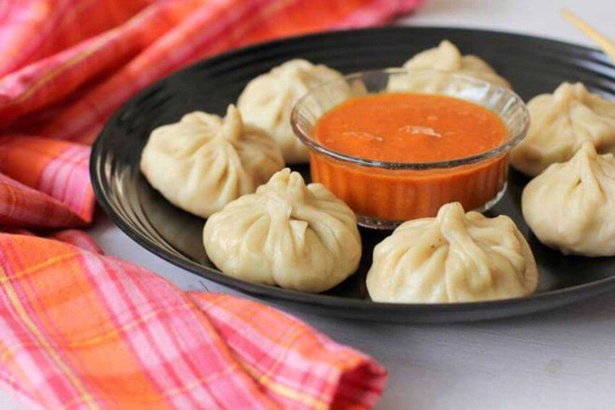 Steamed Chicken Momos (5pcs)