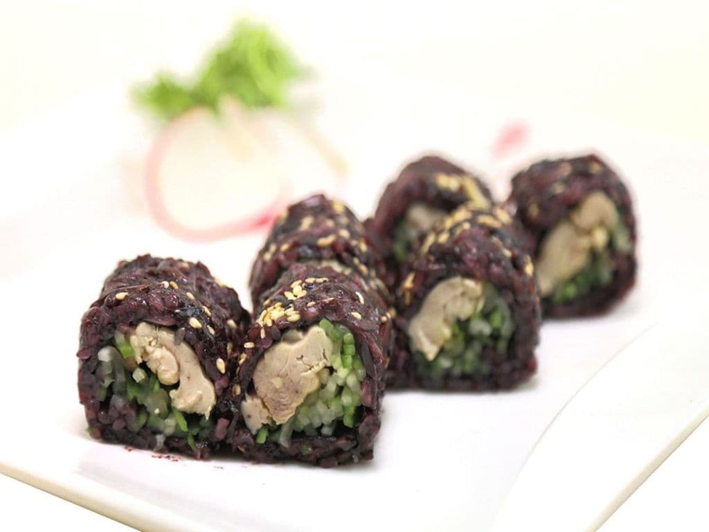 85B brown rice chicken teriyak