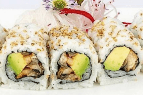 65. Eel and Avocado Roll (6 Pcs)