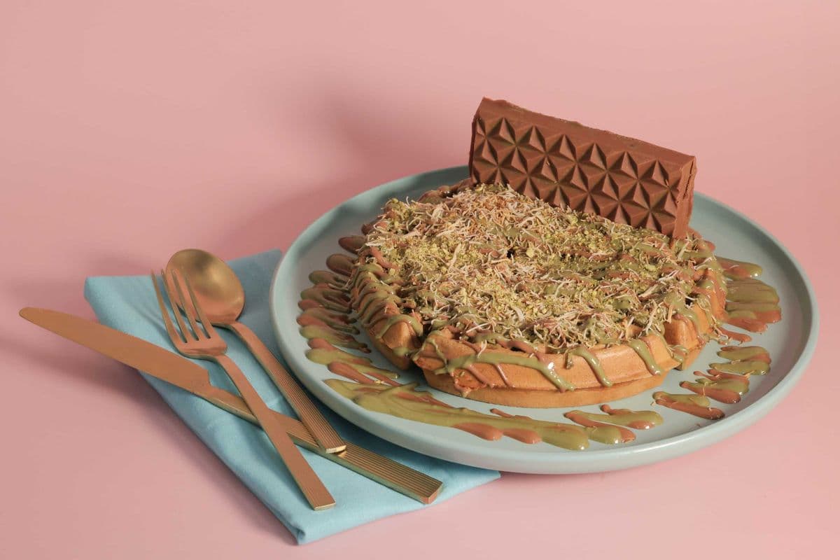 Canadian Style Kunafa DXB Waffle / Crepe