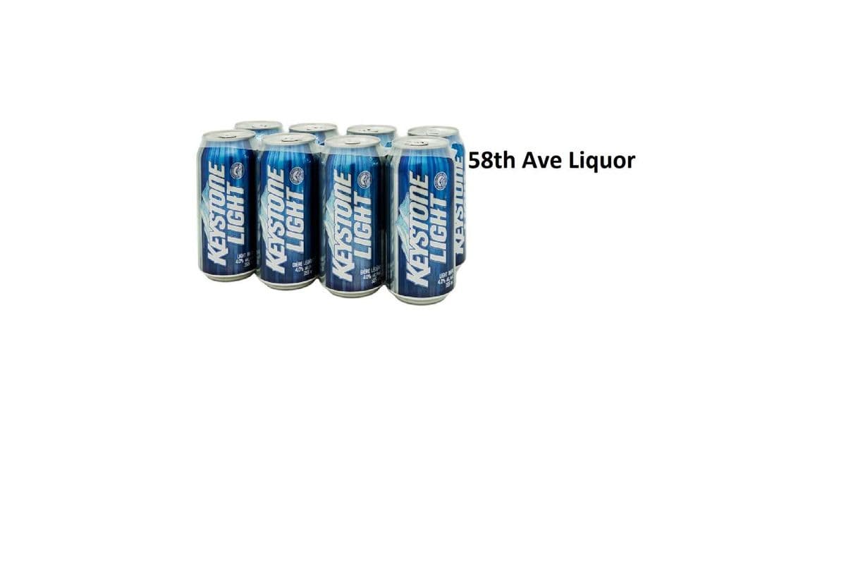 KEYSTONE LIGHT 8 CANS (1 x 8x355ML)