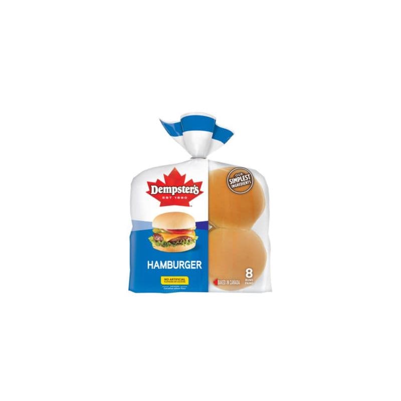 Dempster’s White Hamburger (8 Buns)