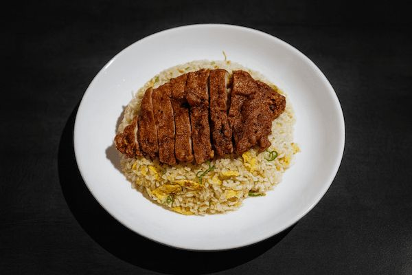 Egg Fried Rice with Deep Fried Item / 炸物蛋炒飯