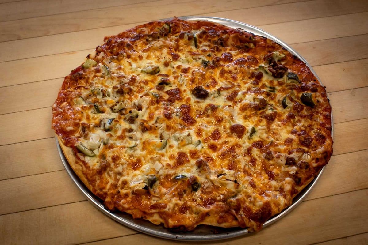 Double Cheeseburger Pizza