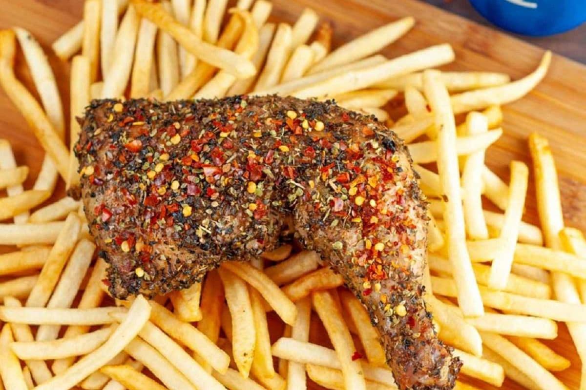 Trio avec cuisse de poulet / Trio Chicken Leg