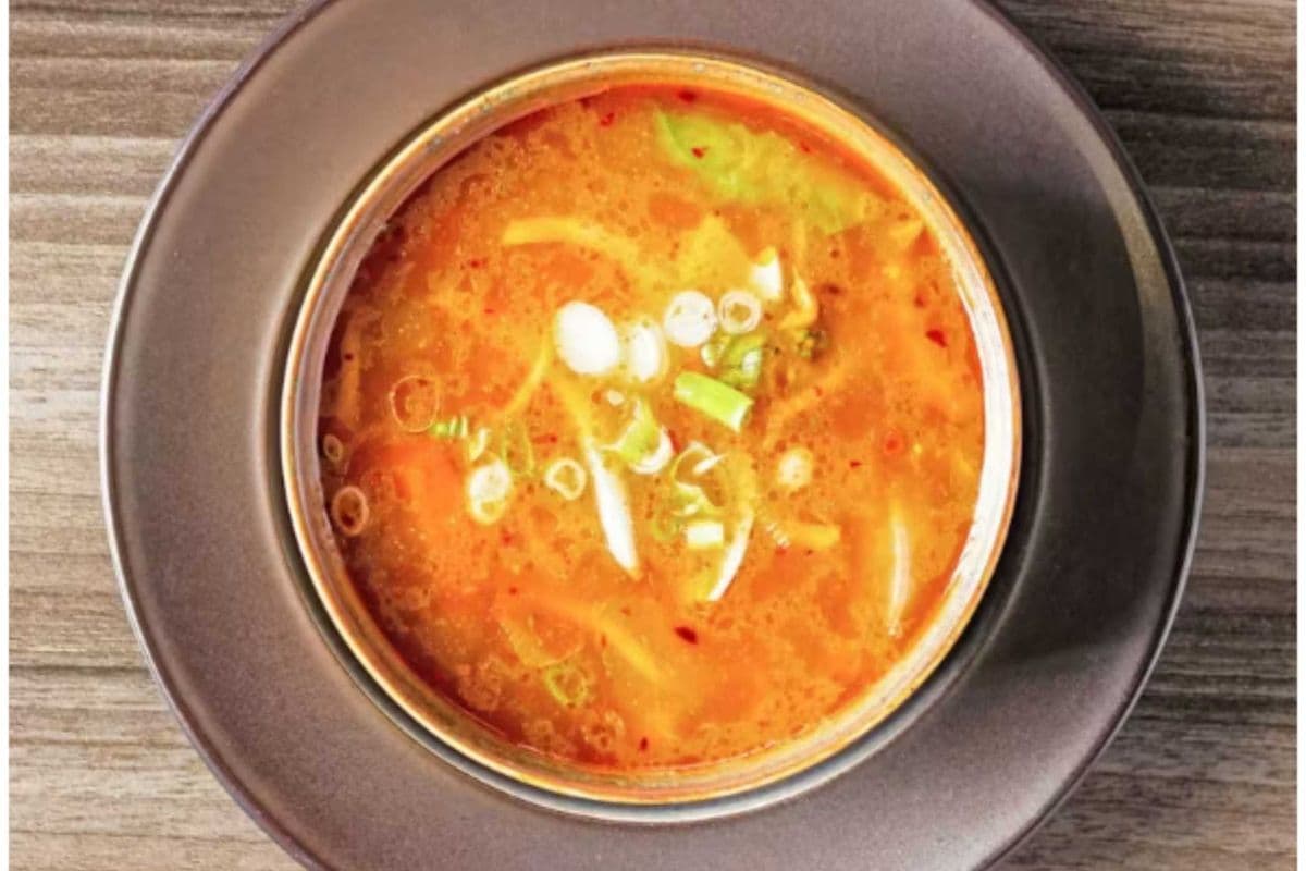 Chicken and Shrimp Noodles Soup