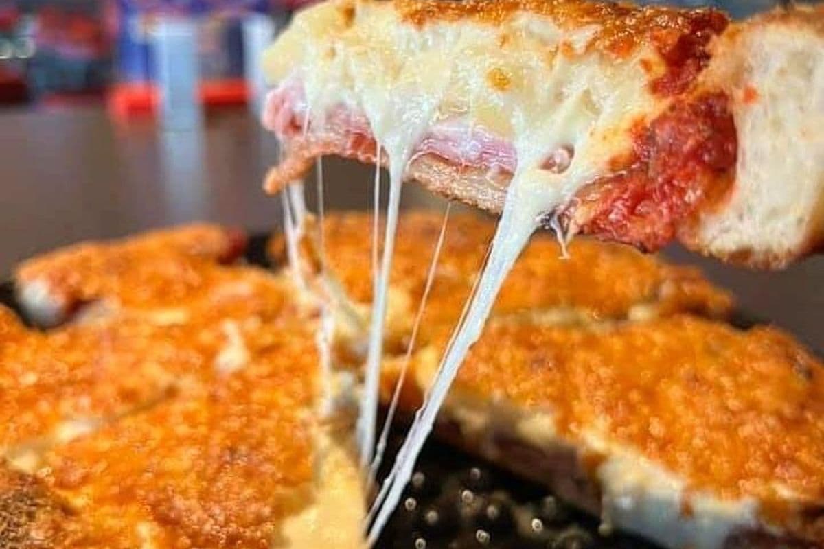 4. 8" Small Ham and Pineapple Pizza
