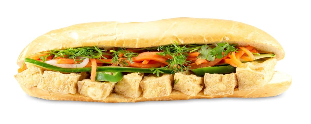 Fried Tofu Banh Mi