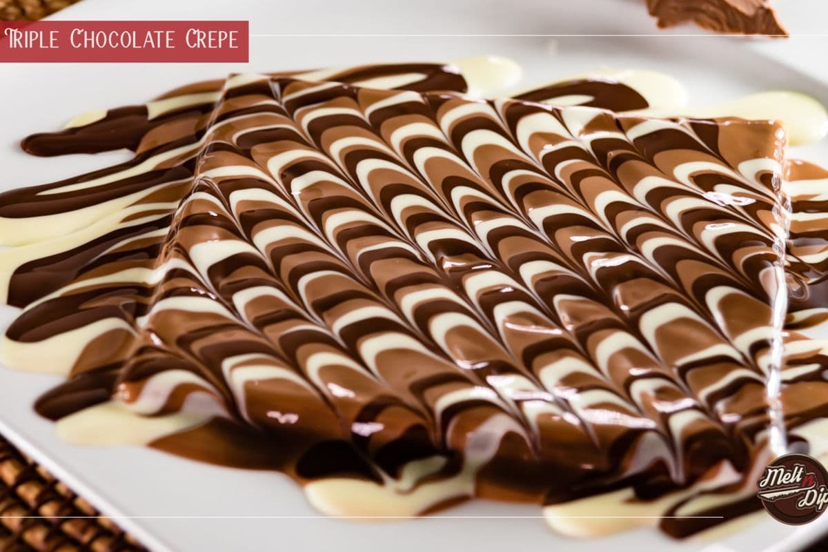 Triple Chocolate Crepe