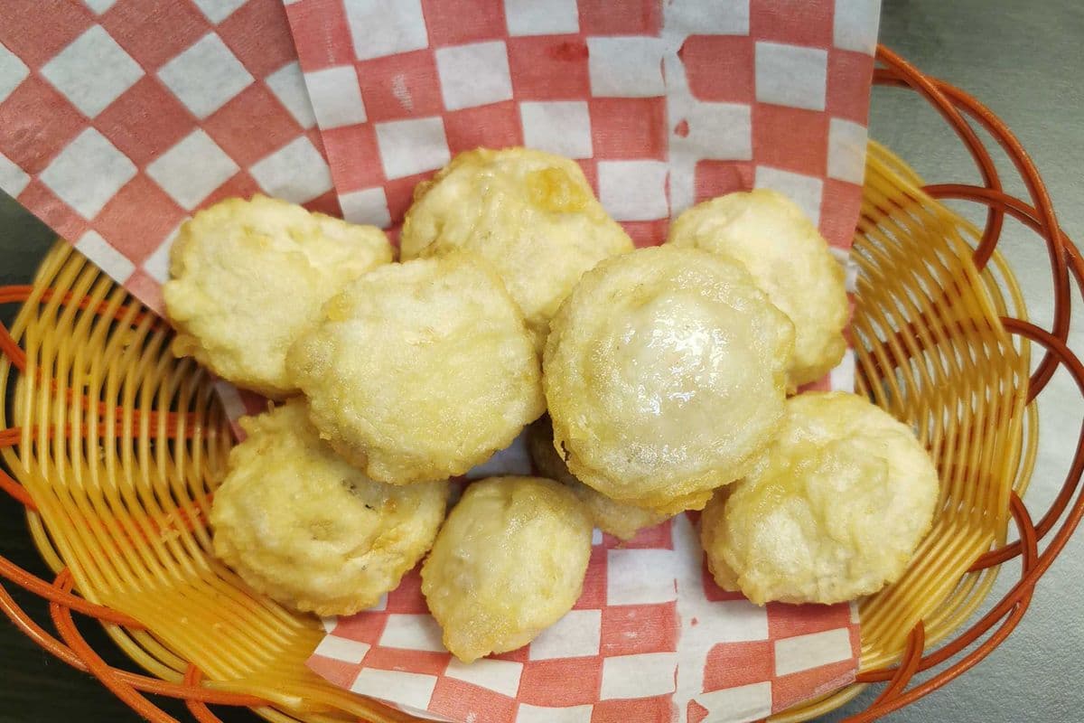 White Mushroom Tempura (8 pcs)