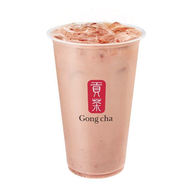 Strawberry Milk Tea THÉ AU LAIT AUX FRAISES