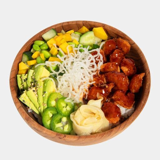 Poke Crevette popcorn / Popcorn Shrimp Poke