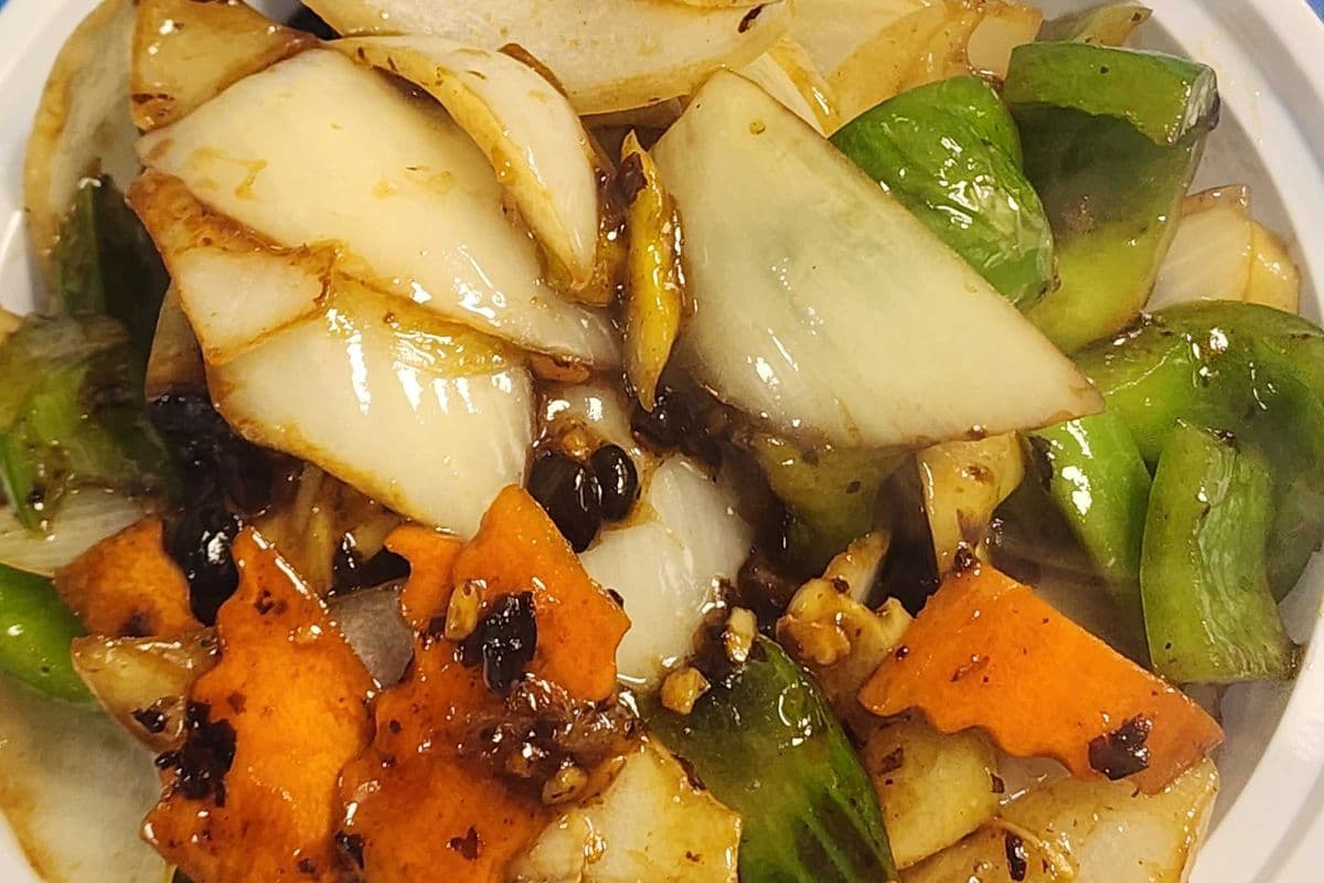 Chicken with Black Bean Sauce