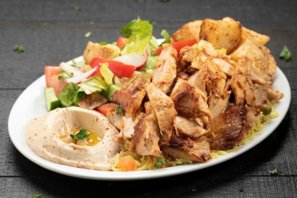 Chicken Shawarma Plate