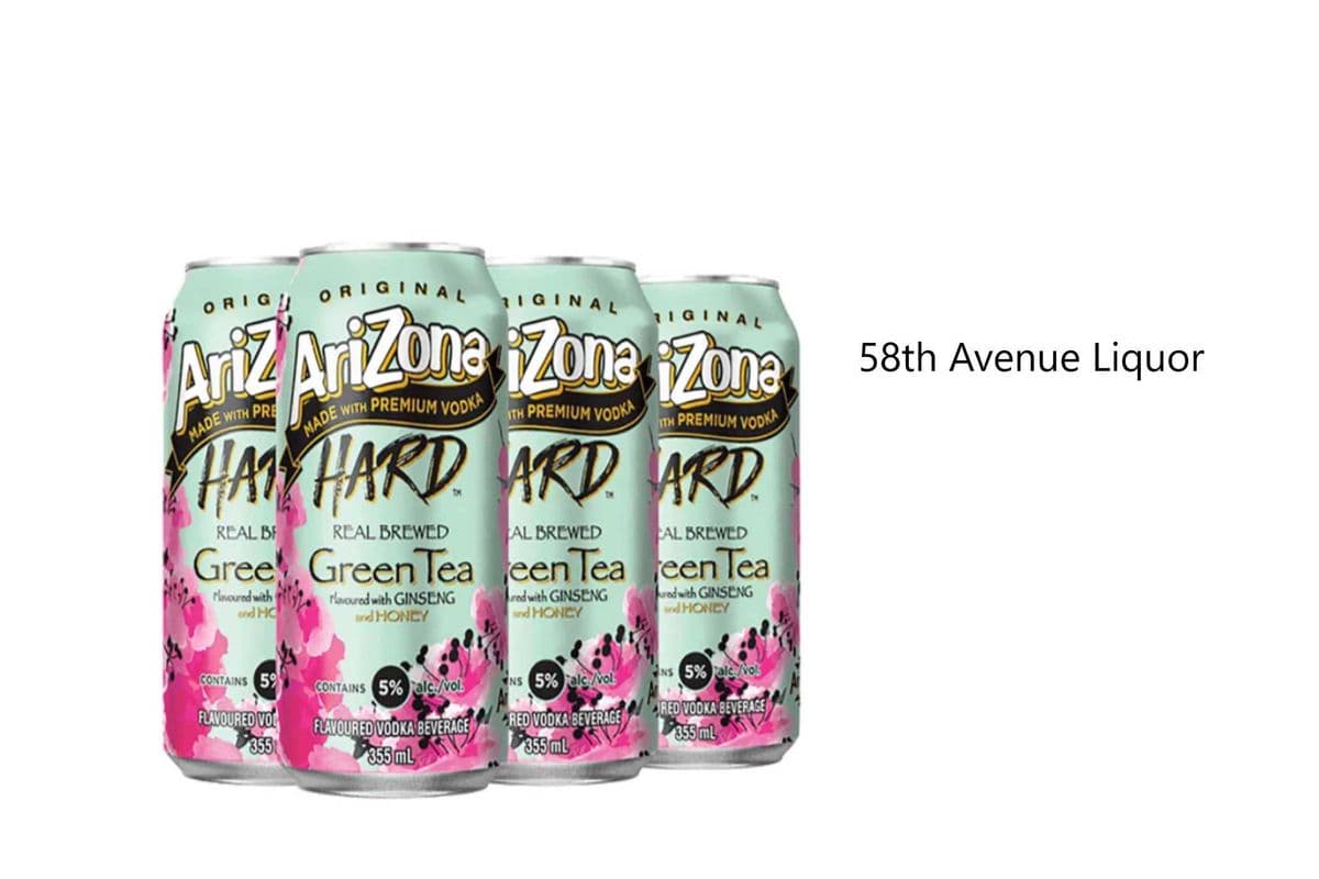 ARIZONA HARD GREEN TEA 6PKC (1 x 6*355ML)
