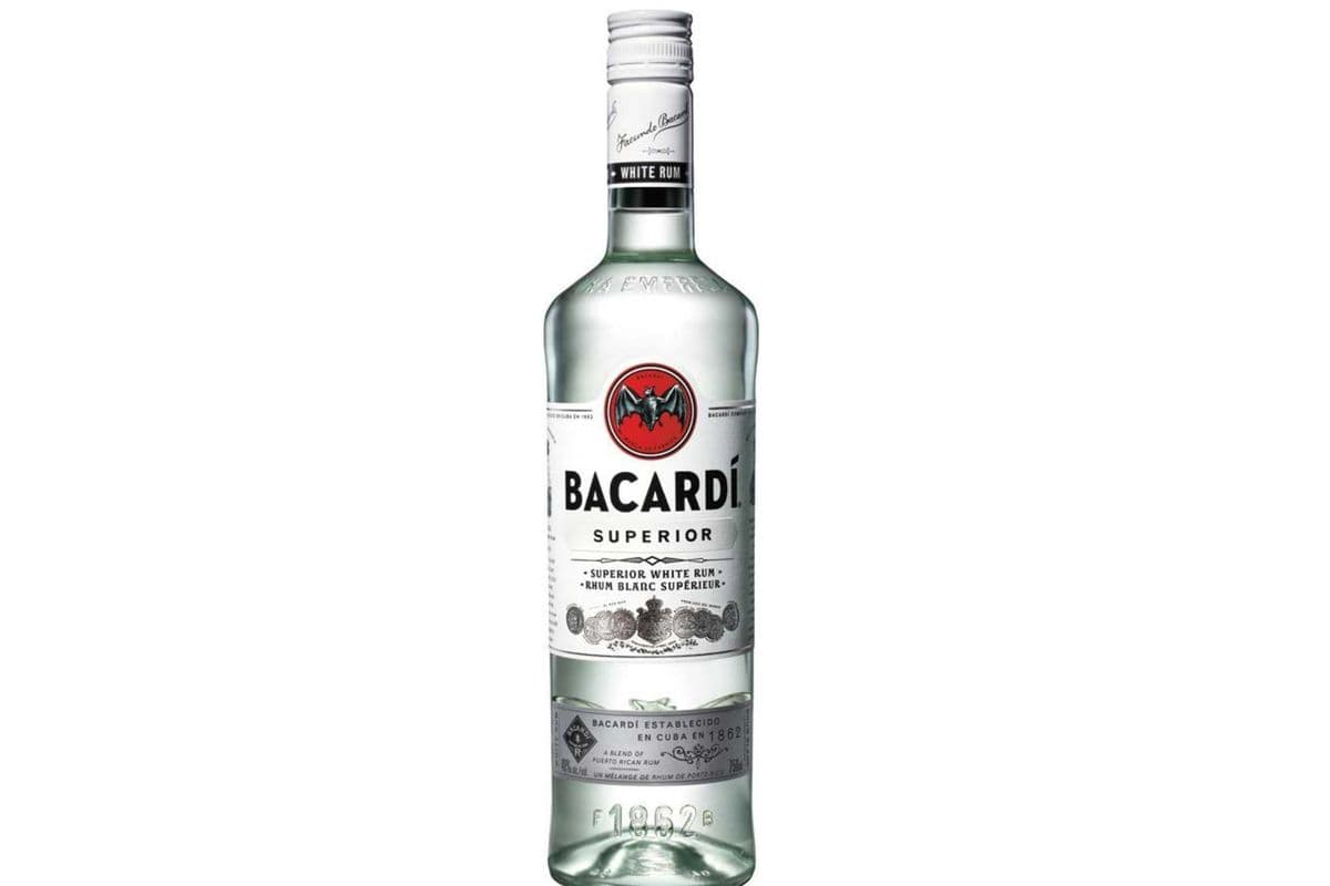 Bacardi Superior White Rum 750ml (1 x 750 ml)