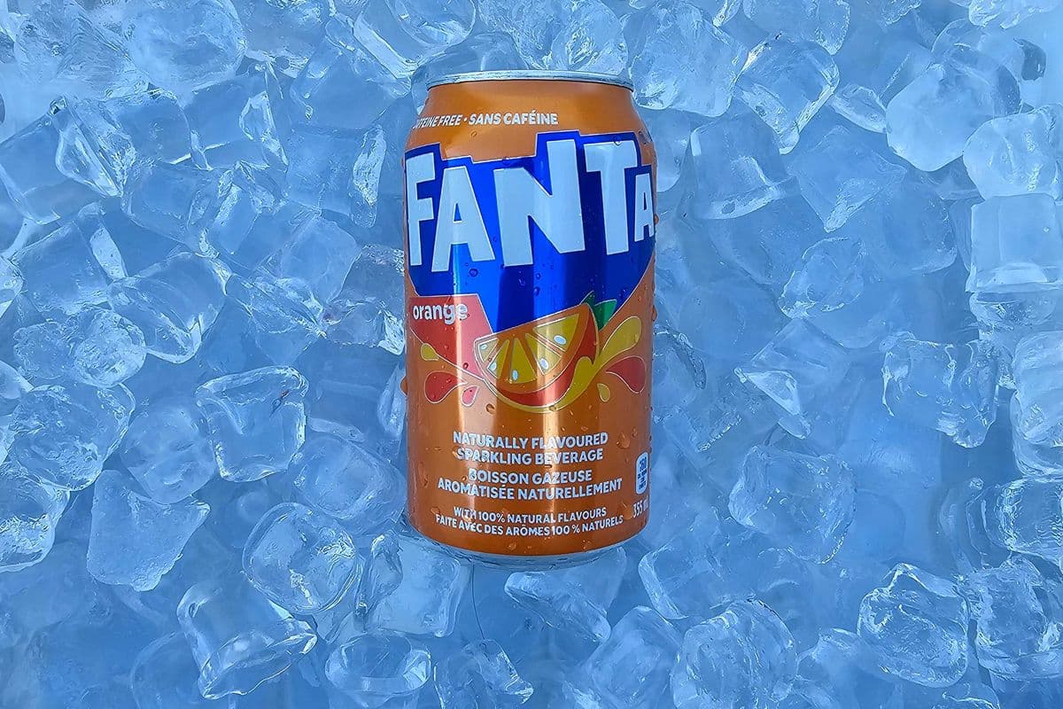 Canned Soda - Orange
