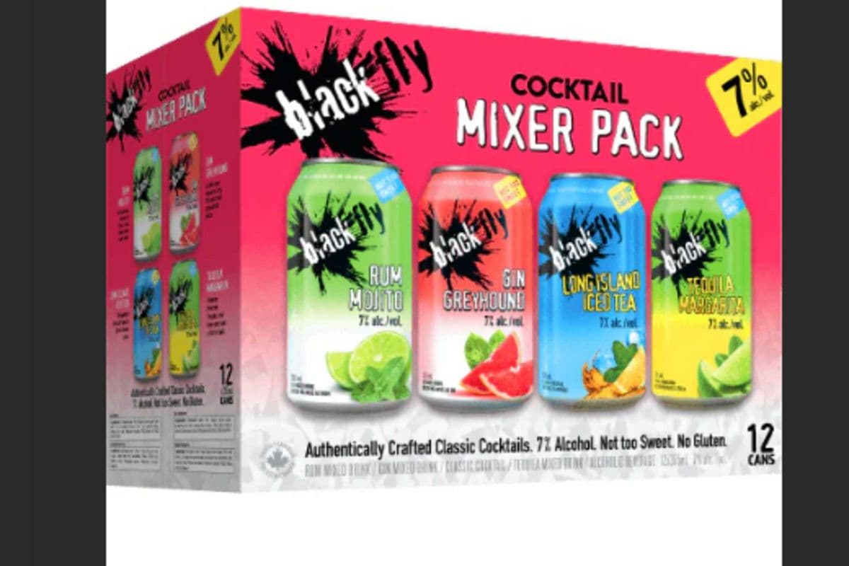 BLACK FLY COCKTAIL MIXER (12 x 355ML)
