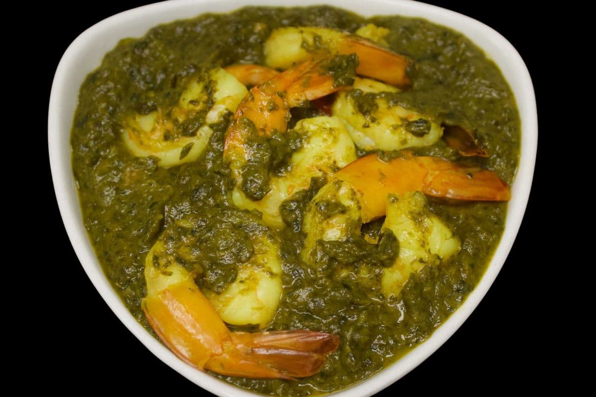 Crevettes saag / Shrimp Saag