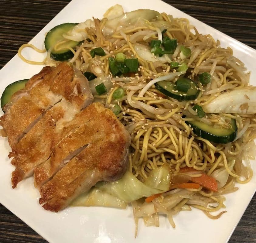 Chicken Yaki Soba