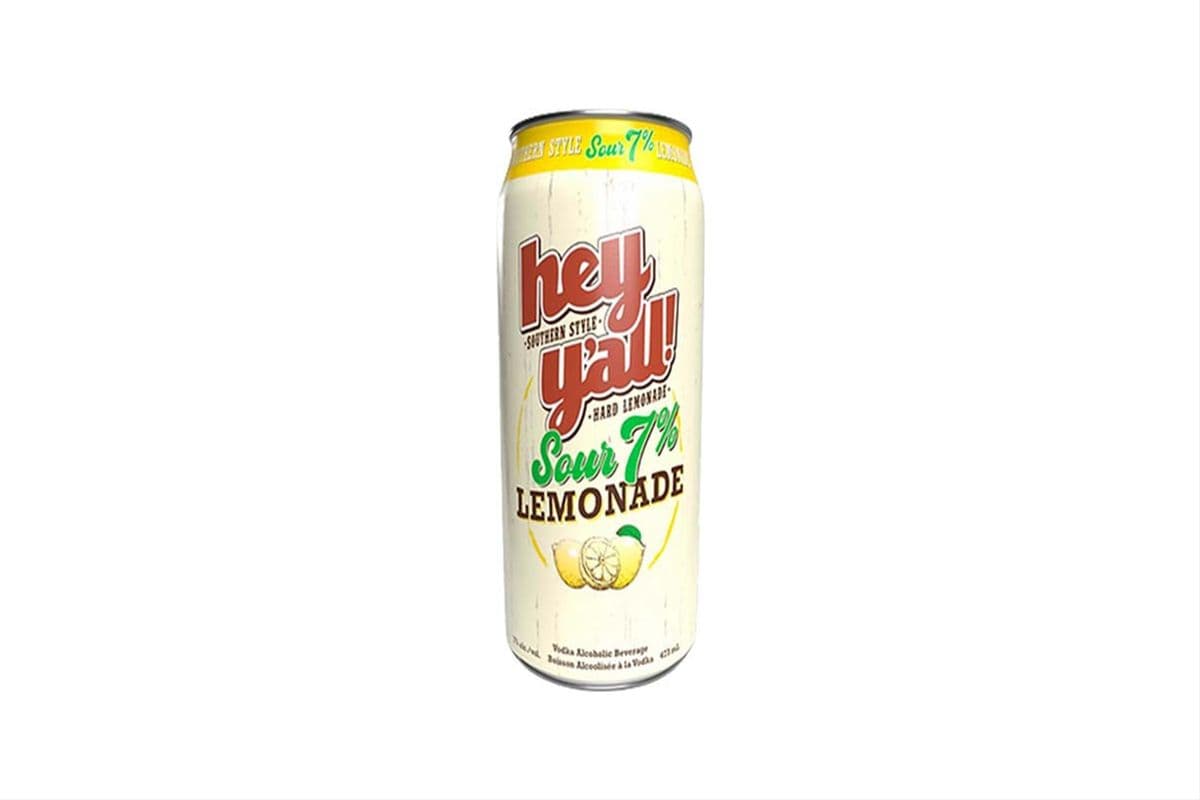 Hey Y'All Sour Lemonade 7% (1 x 473mL)