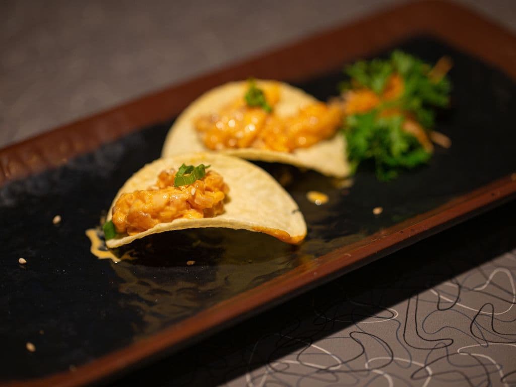 Special Salmon Potato Chip Sushi(2pcs)