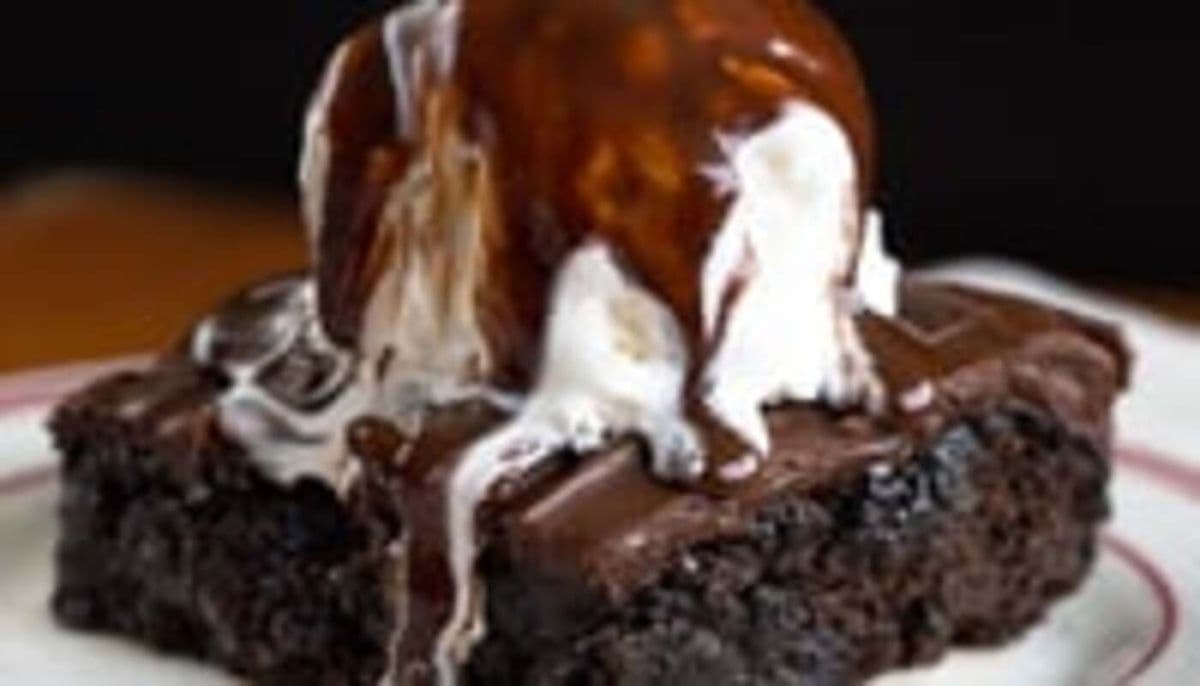 Fudgy Brownie Ala Mode (Vanilla Ice Cream Included)