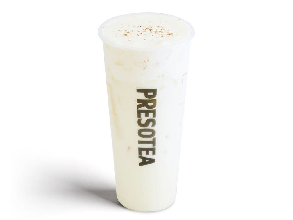 Salted Milk Foam Genmaicha Milk Tea