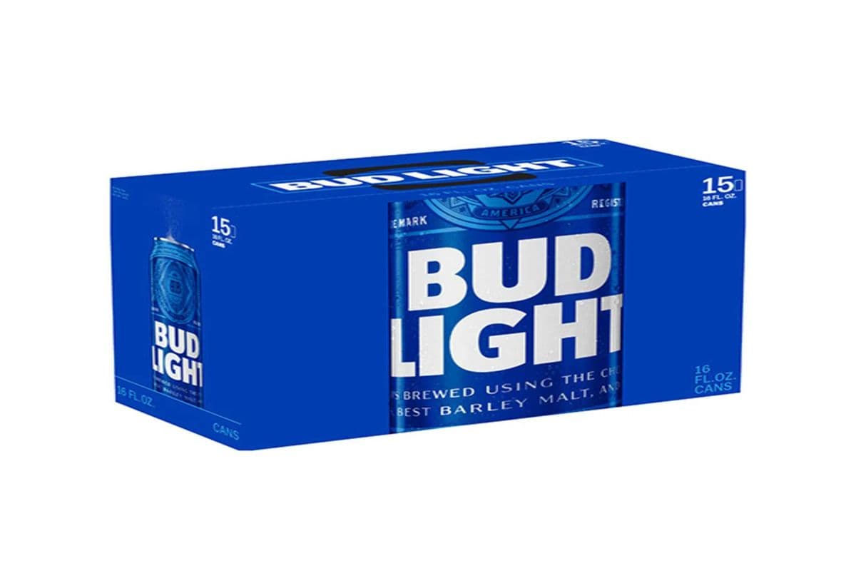 Bud Light (15 Cans) (1 x 355 ml)