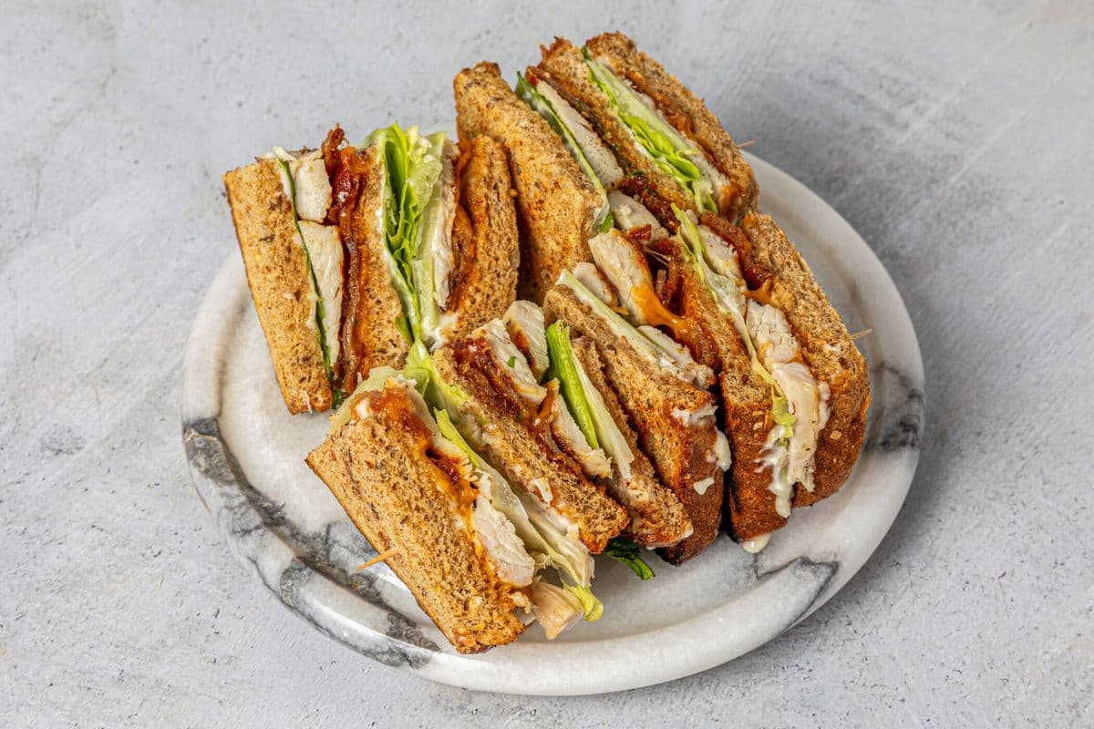 Club Sandwich on a 12-Grain Bread