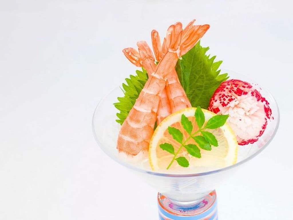 Ebi Shrimp Sashimi (5 pcs)