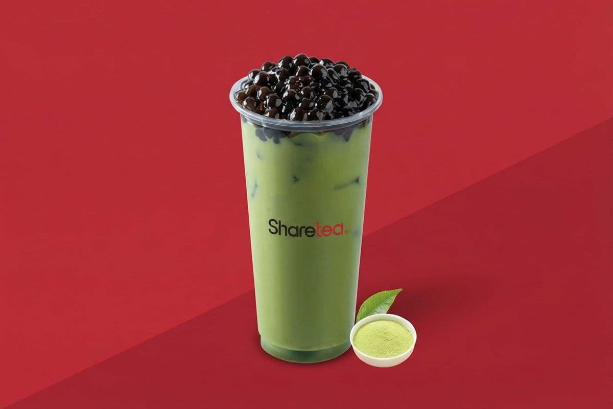 Matcha Pearl Milk Tea (Large)