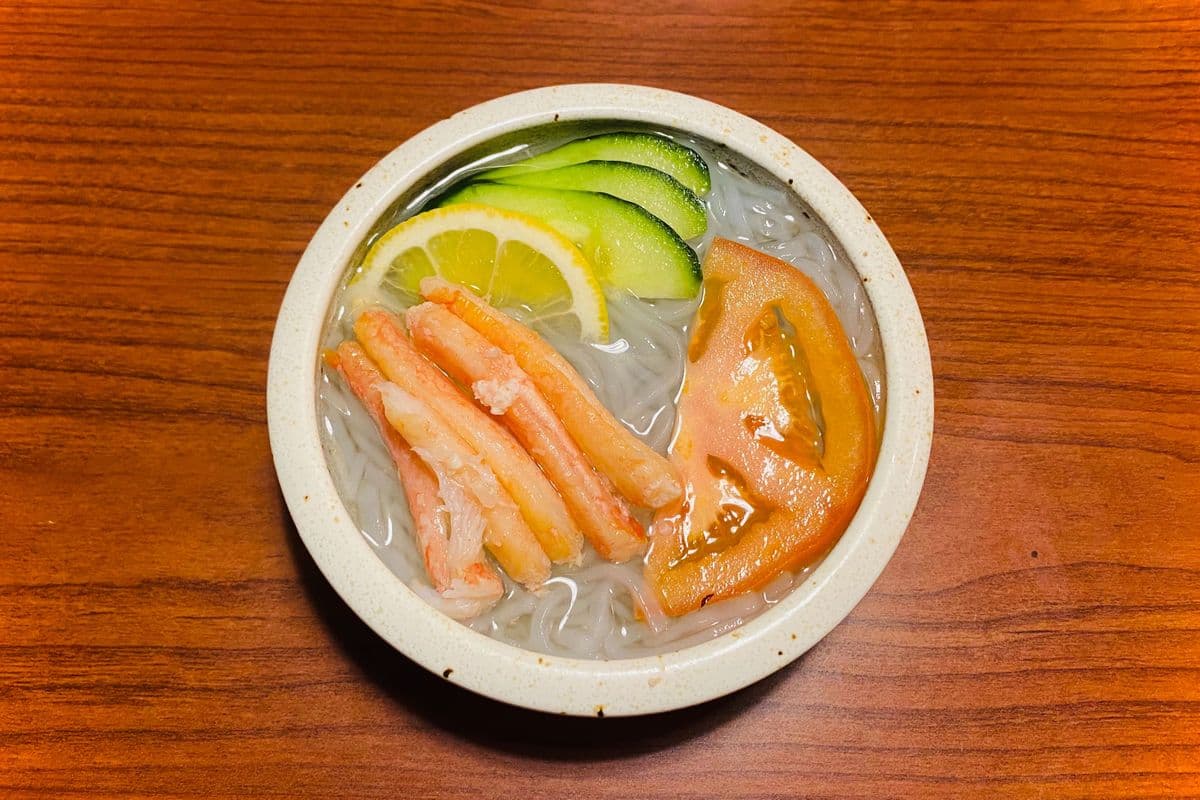Real Crab Sunomono