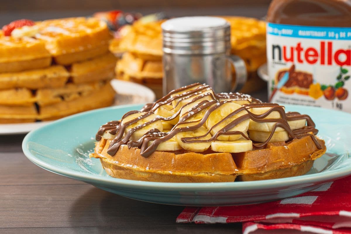 Nutella Banana Waffle
