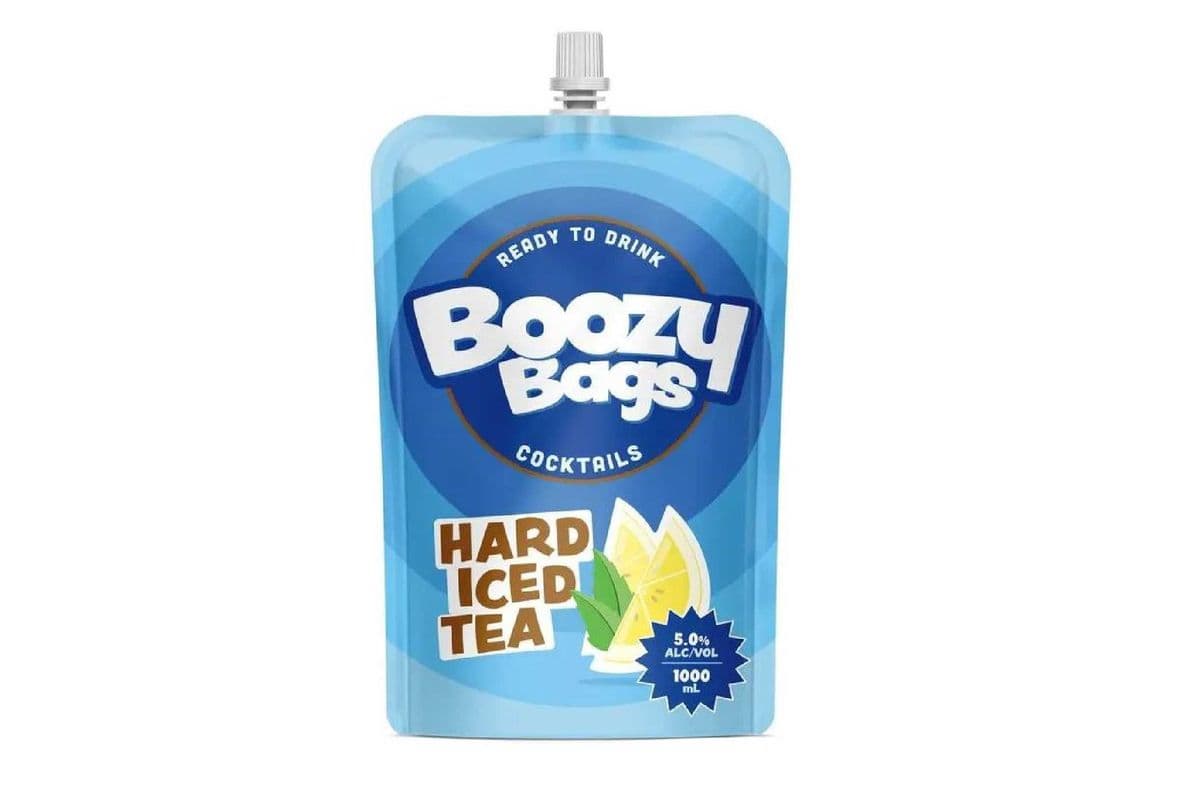 BOOZY BAGS HARD ICED TEA (1 x 1000ML)