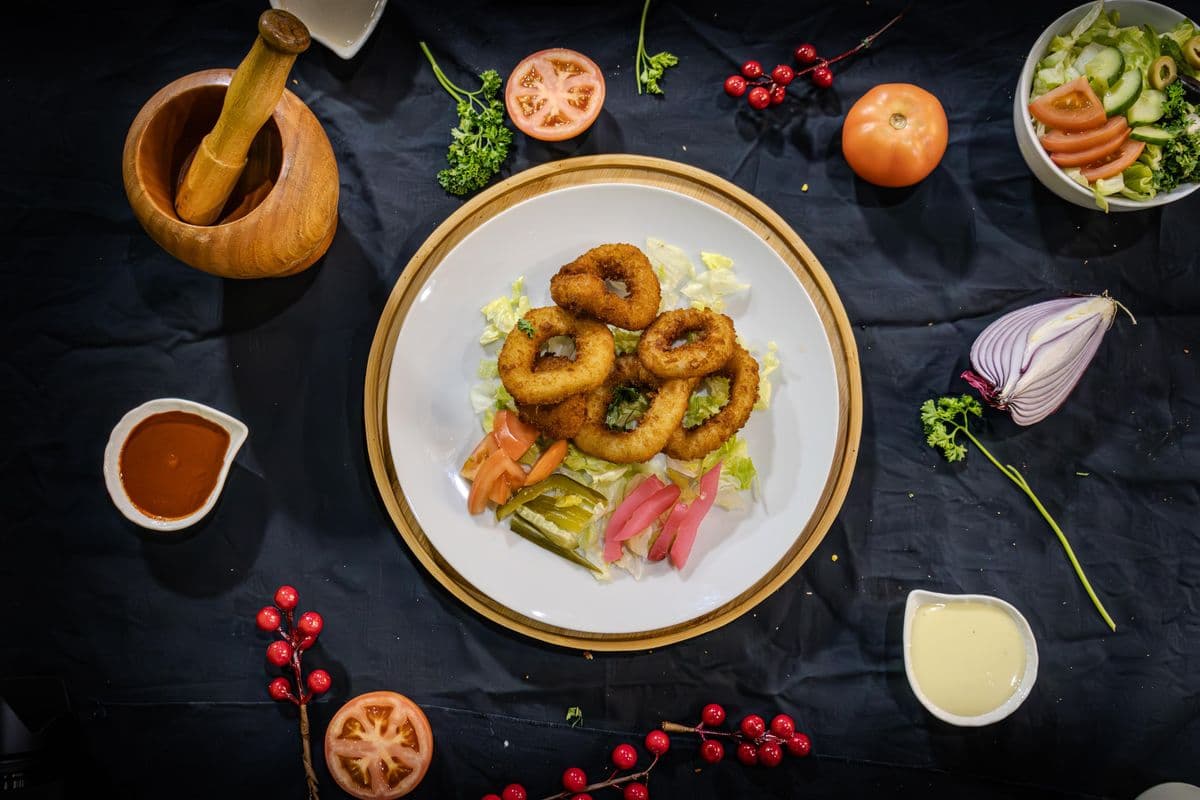 Fried Calamari (7 pcs)
